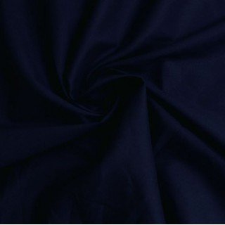 Tecido Tricoline Silky Lisa cor - 4300 (Marinho Noite)